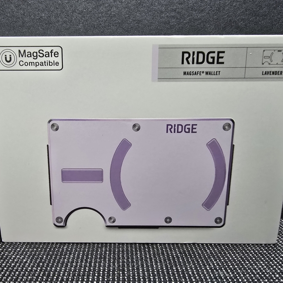 Ridge Wallet Accessories - Ridge Wallet - Lavender l Magsafe Compatible